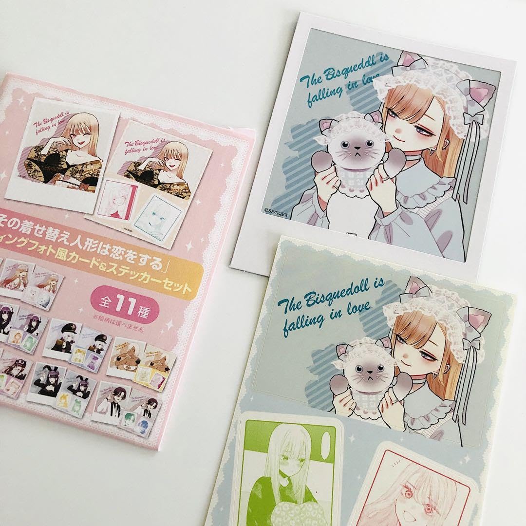 その着せ替え人形は恋をする展　トレーディングフォト　カード　ステッカー 5th Anniversary『その着せ替え人形は恋をする』展覧会」グッズ